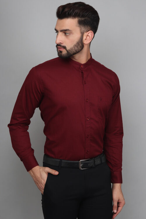 Redwood – Mandarin Collar Shirts For Men